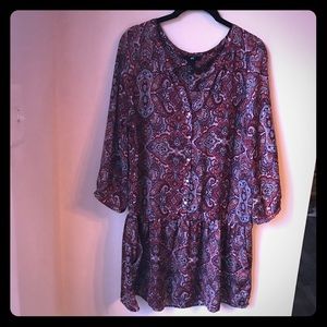 H&M Tunic Blouse Size 12